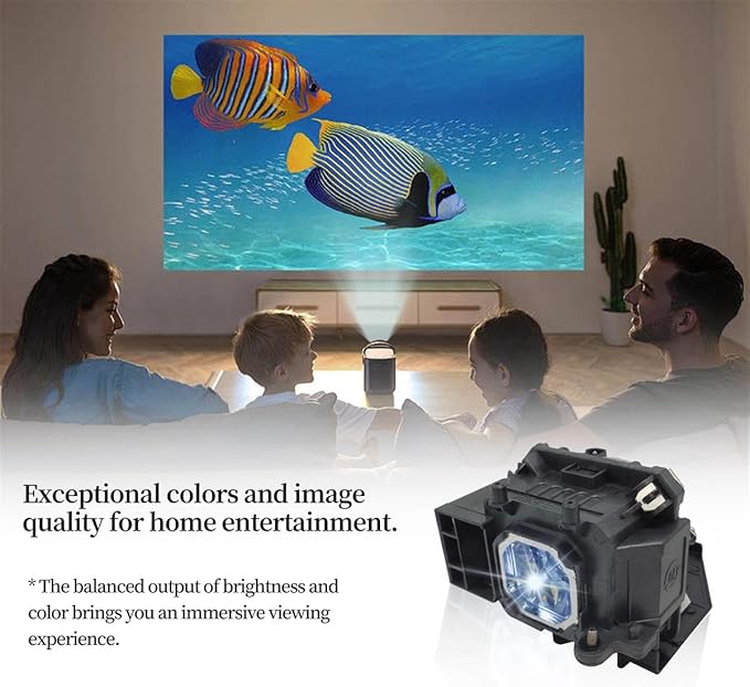 NP15LP Replacement Projector Lamp Bulb Compatible with NEC M271X M300X M260X M260W, with Housing