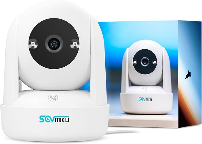 Vicohome CB2 2K Indoor Camera, 5GHz Wi-Fi, Plug-in, AI Tracking, Home Security, Pet/Baby Monitor, 360° View Pan/Tilt, Two Way Audio,Night Vision, Easy to Setup, Audible Alarm, 180 Days Exchange Policy