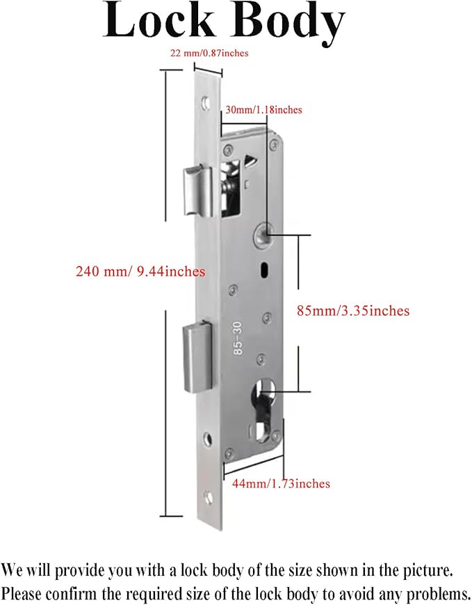 HIFAM Fingerprint Door Lock, TUYA APP Control Smart Lock Electronic Door Lock with Code Passcode Biometric Door Handle, IC Card Key Unlock