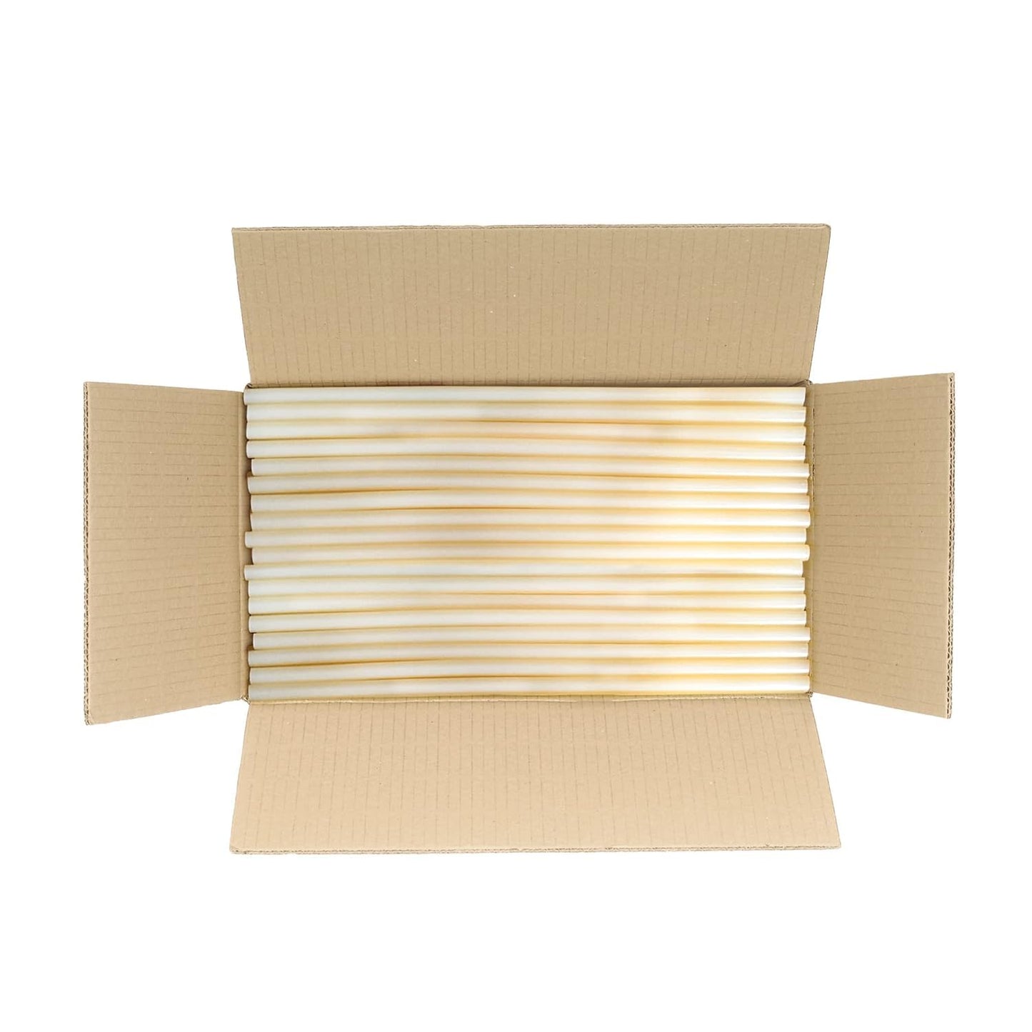 ASA Full Size Hot Glue Sticks for Glue Gun - 1/2" x 15" | High-Strength Hot Gun Sticks Adhesive for Corrugated Materials |Industrial Grade for Packaging & Woodworking | Pack of 150