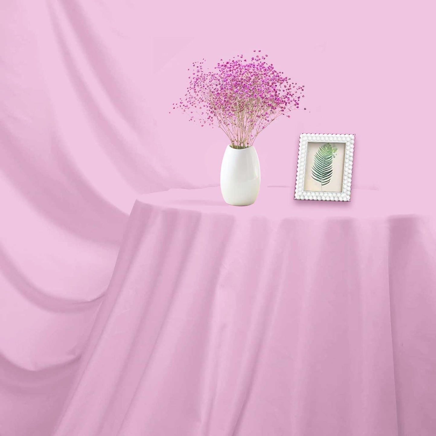 Pink Photo Backdrop for Photoshoot Pink Background for Photography Photo Backdrop Curtain for Party 6 x 9 FT
