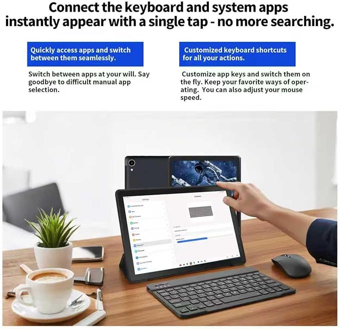 2025 New Android Tablet US Version - Octa-Core, 24GB RAM, 64GB+1TB Expand | Dock Station Included | 2-Year Protection