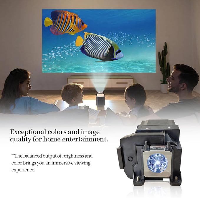 ELP LP85 Replacement Projector Lamp Bulb Compatible with Epson PowerLite Home Cinema 3000 3100 3200 3500 3600e 3700 3800 3900 EH-TW6700 EH-TW6600W EH-TW6600 EH-TW6800 Projectors