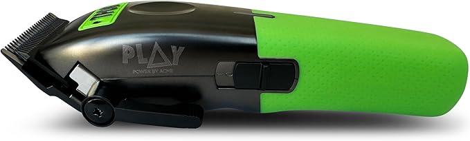 TPOB Play Barber Hair Clippers for Men 7500 RPM with Rubber Grips (Black/Green/Pink)