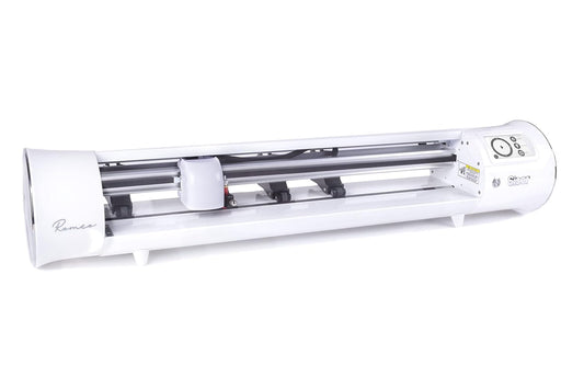Siser Romeo High-Definition Cutter - 24" Professional Cutting Machine for Vinyl, Paper, and More â WiFi Compatible with Windows & Mac - Includes Leonardo Design Studio Software, Roll Holder Accessory