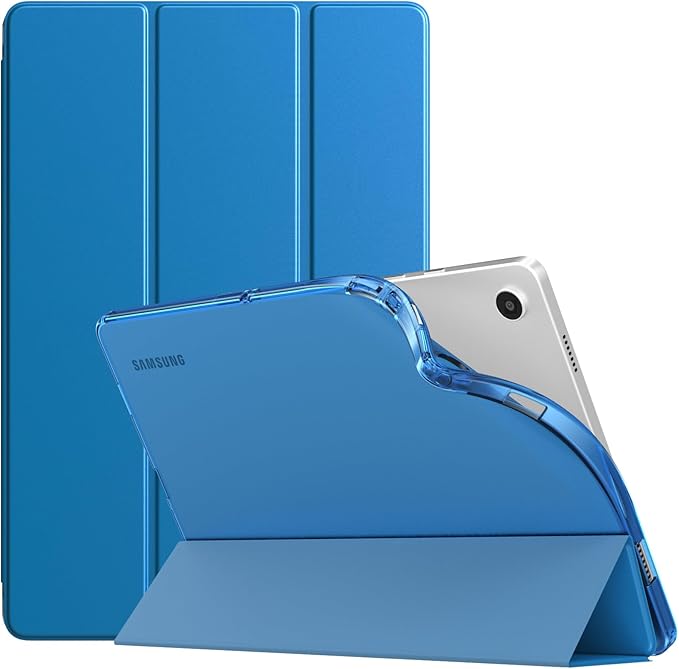 TiMOVO Case for Samsung Galaxy Tab A9+/A9 Plus 11" 2023, Slim Soft TPU Translucent Frosted Back Protective Cover for Galaxy Tab A9+ Tablet SM-X210/X216/X218, Auto Wake/Sleep, Gentian Blue