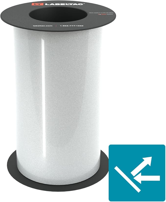 LabelTac LT9 Reflective Tape Supply 9" x 75' White