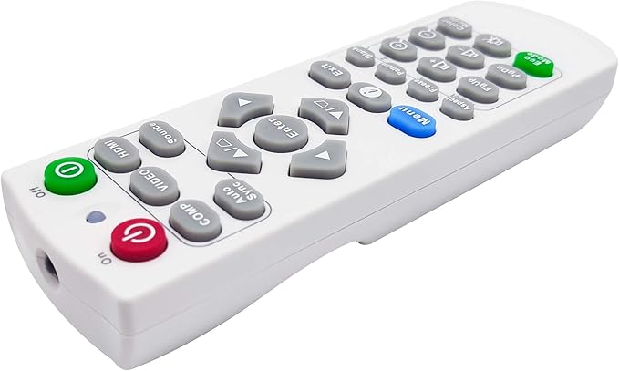 A-00010190 Projector Remote Control for ViewSonic LS921WU, PG603W, PG603X, PG605X, PG701WU, PG703W, PG703X, PG705HD, PG705WU, PG706HD, PG706WU, PG707W, PG707X, PS600W, PS600X
