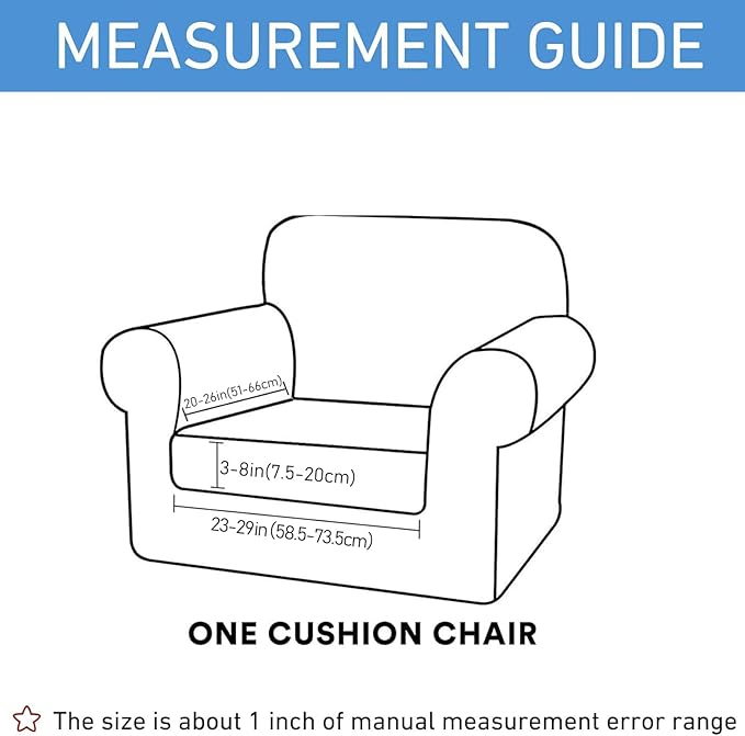 hyha Waterproof Couch Cushion Covers, Stretch Sofa Couch Seat Slipcover for Dog Washable, Non-Slip Waterproof Outdoor Cushion Covers for Patio Furniture Replacement (1 Piece for Small, Taupe)