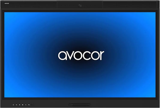 Avocor 55″ Windows Collaboration Display | Certified for Microsoft Teams | Ideal for Hybrid Workspaces, Conference Rooms and Classroom Use | 4K, 20-Point Touch, Integrated Camera & Speakers