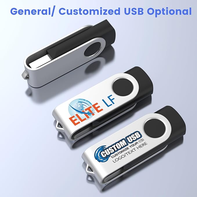 (Not 128GB) 128MB Flash Drives 20 Pack, ABLAZE USB 2.0 Thumb Drive Bulk with Lanyards Swivel Memory Stick Bulk U Disk Pendrive USB Pack (Mixcolors)
