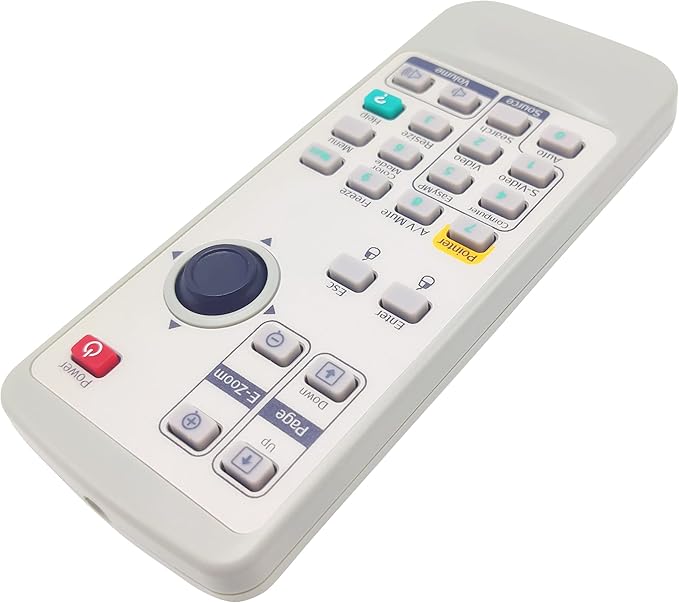 1291754 Projector Remote Control for Epson EX100, PowerLite 1700C/ 1705C/ 1710C/ 1715C/ 732C/ 737C/ 740C/ 745C/ 750C/ 755C/ 760C/ 765