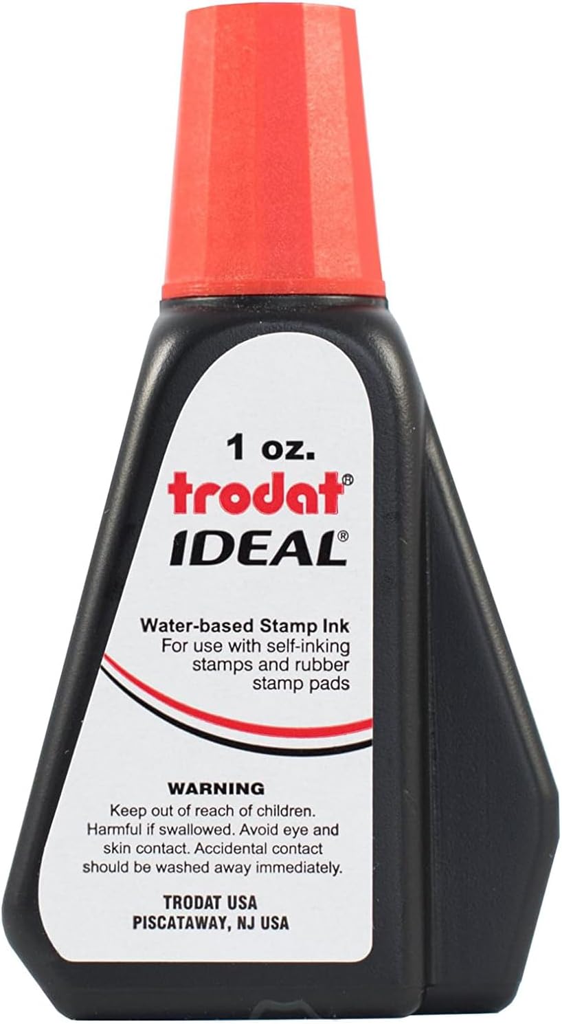 1oz Ink Refill for Sniggle Sloth Self-Inking Stamps - Red