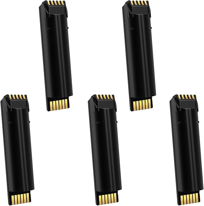 5-Pack 82-176890-01 for Zebra DS8178 Scanner Battery:DS8100 DS8178 DS8170 Series Barcode Scanner,2500mAh,Li-ion, Replacement Battery.