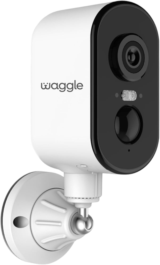 Waggle RV/Pet Temperature Monitor Lite + 4G Mini Camera Bundle - RV Pet Monitor | Real-time Temperature, Humidity, 4G Multi Carrier, 4G LTE Security Camera, Indoor/Outdoor, 2 Way Audio, Night Vision
