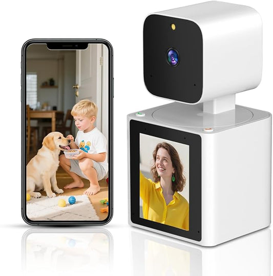 Home Security Camera Indoor,Pet Camera,1080P Dog Camera with Two Way Video,Monitor for Elderly/Baby/Nanny/Pet/Dog with app,Pan/Tilt WiFi Cameras,Night Vision,CS10