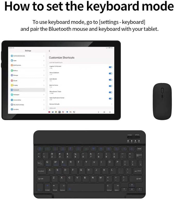 2025 New Android Tablet US Version - Octa-Core, 24GB RAM, 64GB+1TB Expand | Dock Station Included | 2-Year Protection