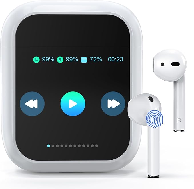 AI Translation Earbuds Real Time 144 Languages & Accents Translator Earbuds with 8-Language Offline Translating Earbuds, Audifonos Traductores Inglés Español for Learning Travel Business