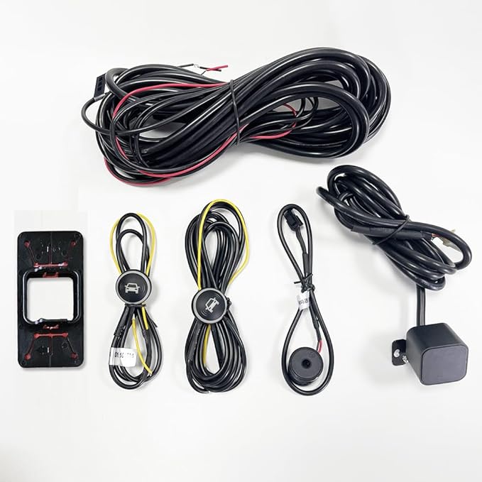 Blind Spot Monitoring System, 77 GHz Millimeter Wave Radar 12V Universal Car Truck Blind Spot Detection System, Sensitive Radar Sensors Blind Area Detection System