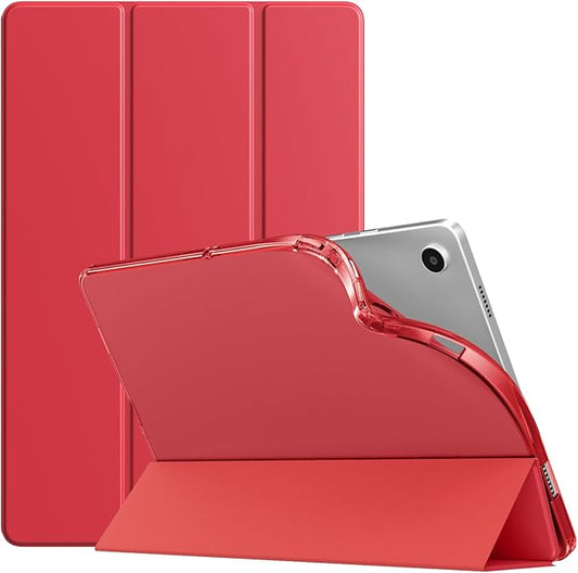 TiMOVO Case for Samsung Galaxy Tab A9+/A9 Plus 11" 2023, Slim Soft TPU Translucent Frosted Back Protective Cover for Galaxy Tab A9+ Tablet SM-X210/X216/X218, Auto Wake/Sleep, Wine Red