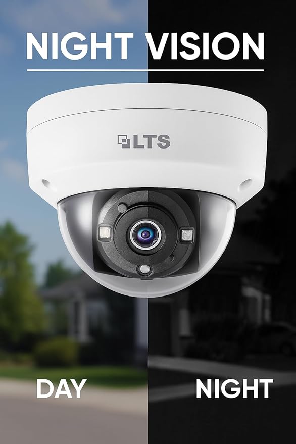 CMHD7322WE-28F | 2MP 1080p HD-TVI Dome Camera | 2.8mm Wide Angle Lens | 98ft Matrix IR Night Vision | IP67 Weatherproof IK10 Vandal-Proof