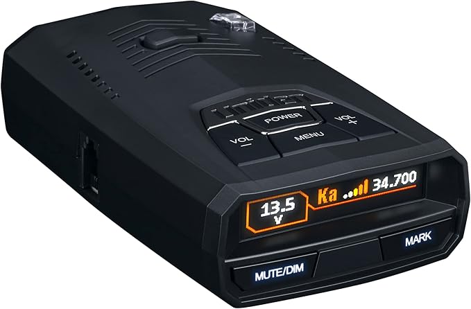 Bundle of Uniden R4w Extreme Long Range Laser/Radar Detector + Uniden Smart Hardwire Kit RDA-HDWKT with Mute Button and LED Alert.