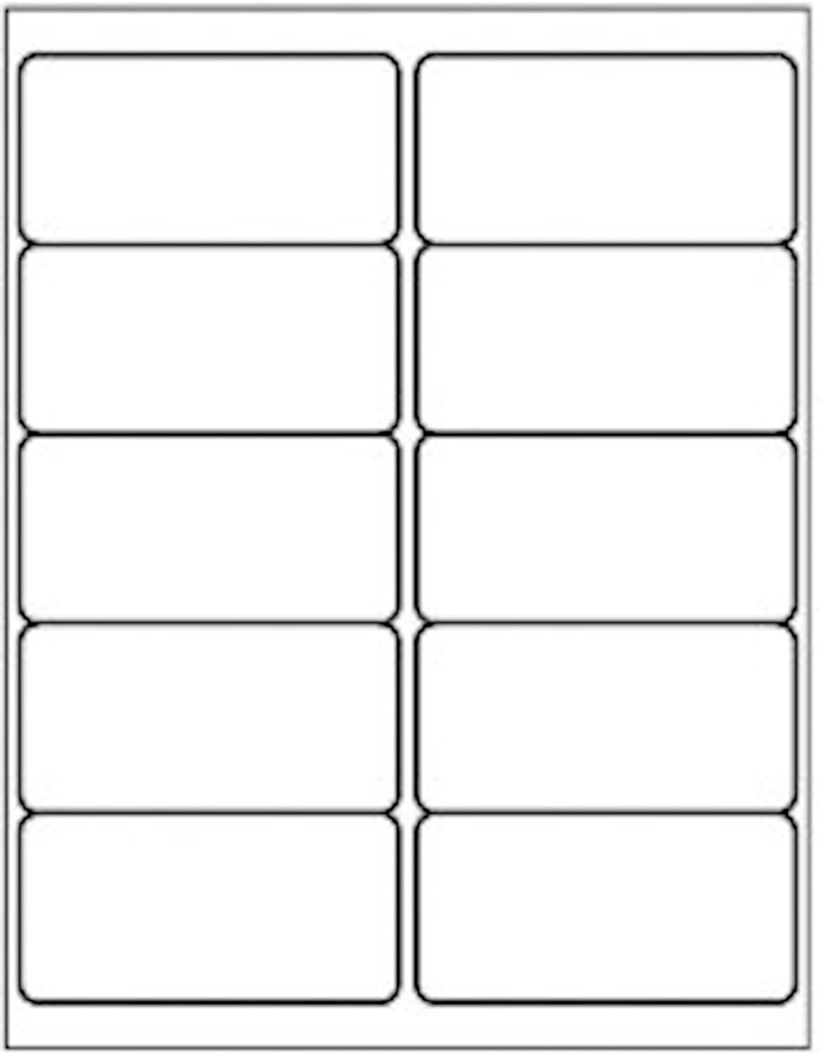 10 Up - Shipping Address Labels - 2" x 4" - 1000 Labels