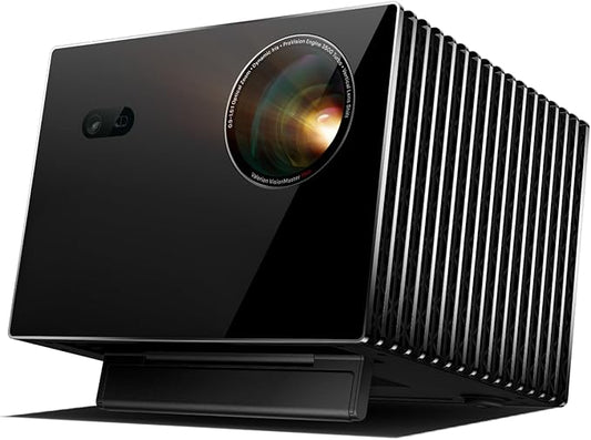 VisionMaster Max 4K Laser Projector, 3500 ISO Lumens, Anti-RBE, Speckle-Reduction, Flagship Black Level, 0.9–2.0:1 External Optical Zoom, 300", IMAX Enhanced, HDR10+, 3D, Gigabit 4ms 240Hz