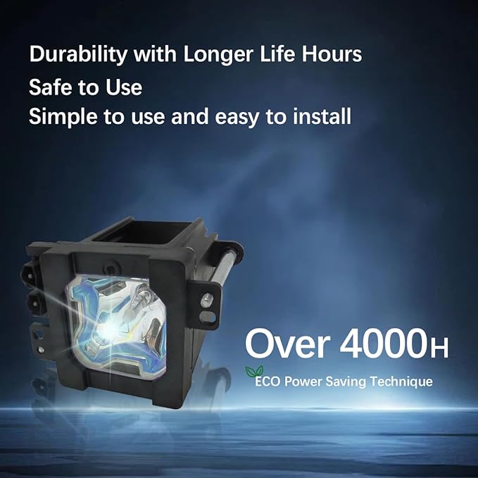 TS-CL110UAA Replacement Projector Lamp Bulb Compatible with JVC HD-52FA97 HD-52G456 HD-52G566 HD-52G576 HD-52G586 HD-52G587 HD-52G657 HD-52G786 52G787, with Housing
