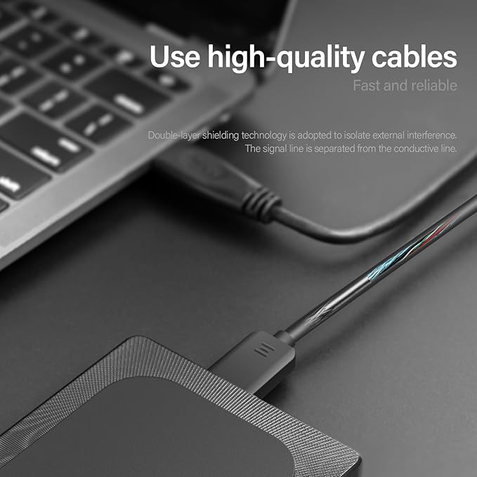 500GB External Hard Drive Ultra Slim Portable HDD-USB 3.0 for PC, Mac, Laptop, PS4, Xbox one,Xbox 360 HD-A4