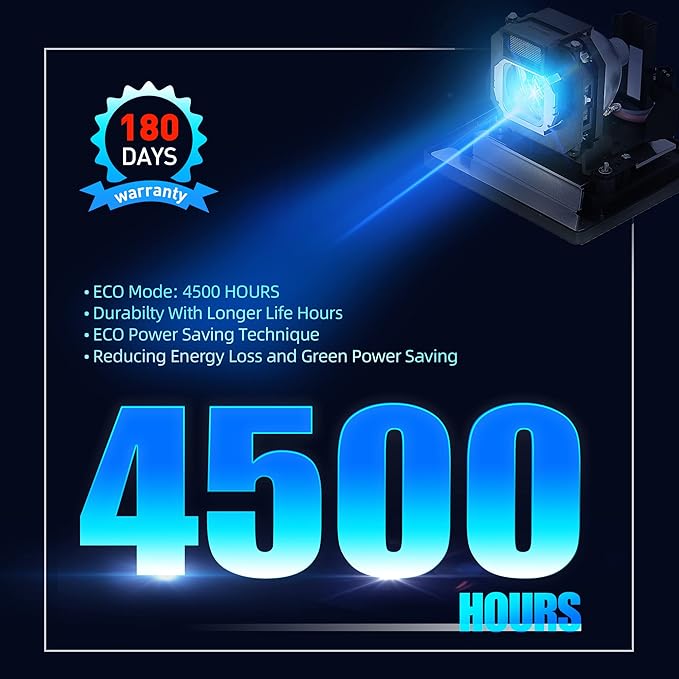 ET-LAE4000 Premium Quality Replacement Projector Lamp Bulb with Housing for Panasonic PT-LAE400 PT-LAE4000 PT-AE4000U Projectors