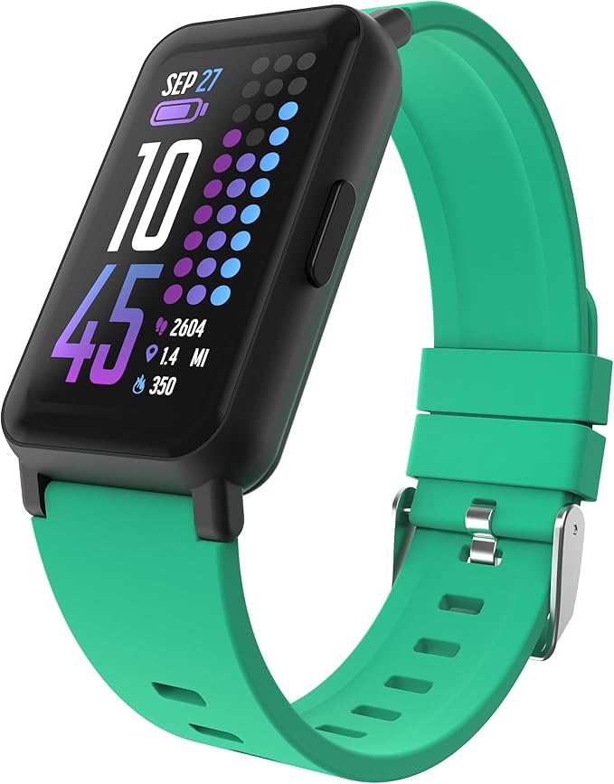 iTouch Active 4 Smartwatch Fitness Tracker – 1.47” Display, IP68 Water Resistant, 96 Sport Modes, Heart Rate & Activity Tracking, GPS, Pedometer, 100+ Watch Faces – for Android & iOS