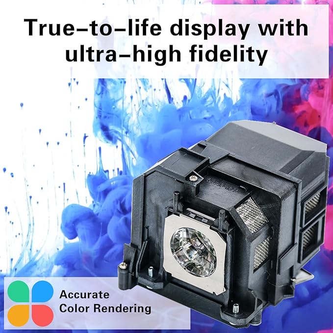 V13H010L71 Replacement Projector Lamp Bulb for Epson ELPLP71 BrightLink 475Wi 485Wi 480i PowerLite 485W 480 475W 470 EB-485Wi EB-485W EB-470 EB-1410Wi EB-475Wi EB-475W EB-1400W with Housing