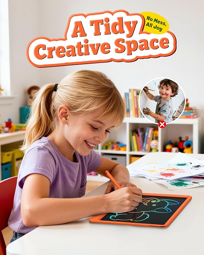 Doodle Pads 12 Inch Orange