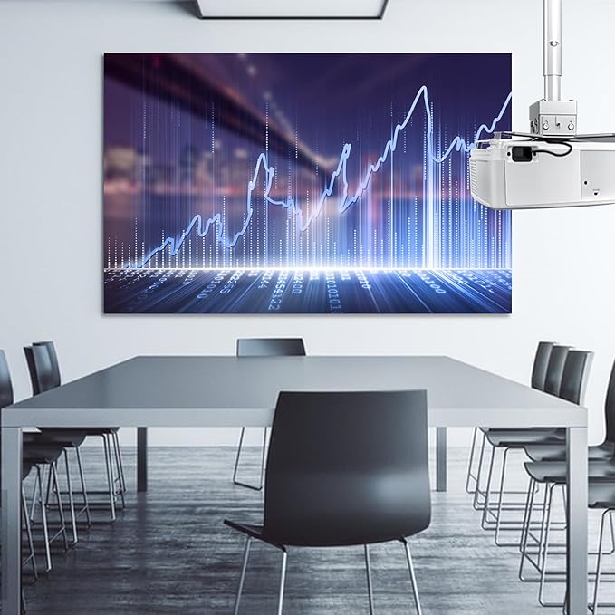 DLP Business Projector 3300 Lumens High Brightness Projector for Office Large and Clear Daytime Display
