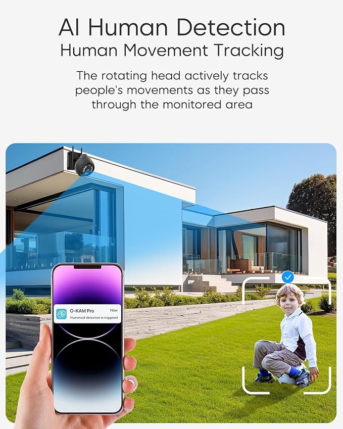 VSTARCAM 4MP Outdoor Security Camera, 2.5K, 360° View, Color Night Vision, PIR Motion Detection, Spotlight Siren Alarm, 2-Way Talk, IP66 Weatherproof, Cloud/SD Storage