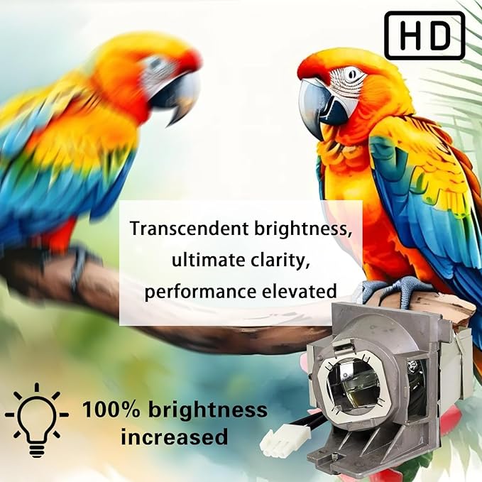 5J.JGT05.001 Replacement Projector Lamp Bulb for MH733 TH671ST Projector Lamp with Housing