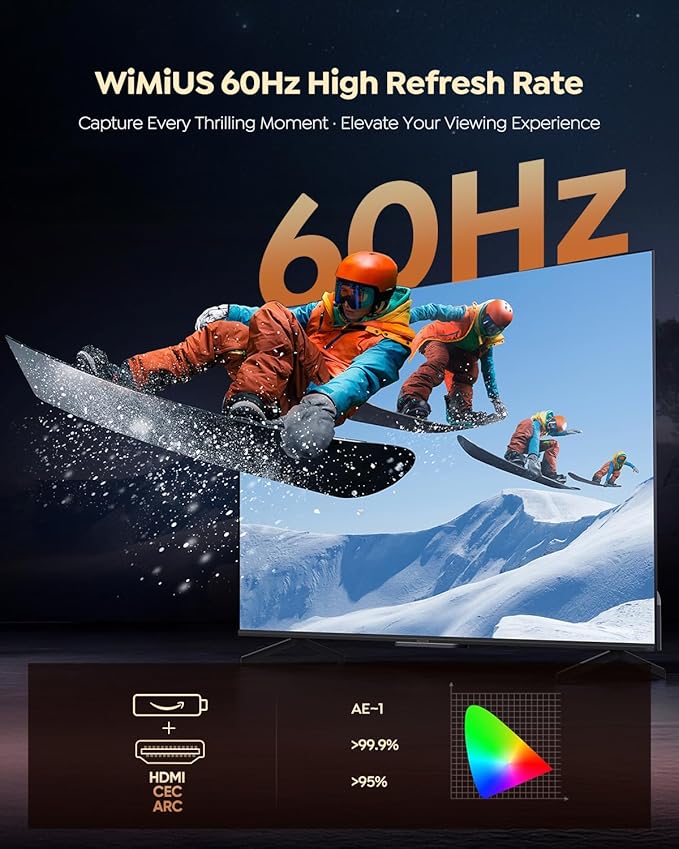 [Built-in Official Apps/4K Support] Smart Outdoor Projector with WiFi and Bluetooth, 800ANSI Movie Projector, DoIby Audio with Dual Speaker, Auto Focus w/ YouTube&PrimeVideo Proyector, Upgrad P62 Pro