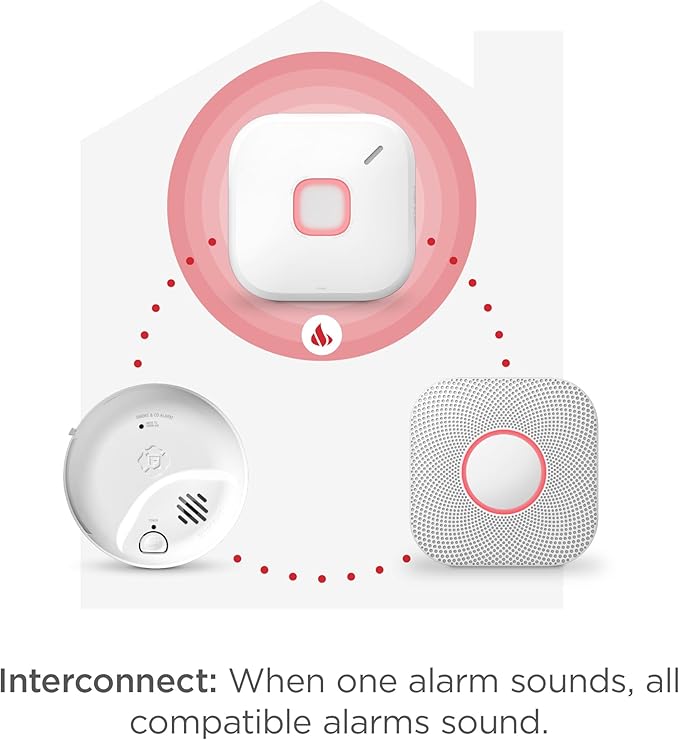 First Alert SC5 Hardwire Smart Smoke & Carbon Monoxide Alarm, SMCO600NV-AC, 1-Pack
