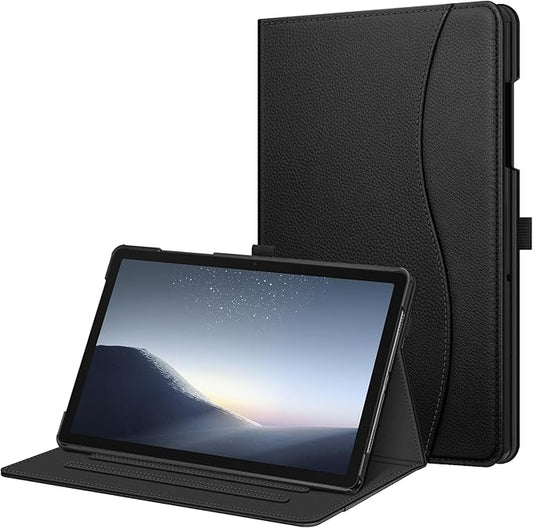Fintie Case for Samsung Galaxy Tab A9 Plus/A9+ 5G 11 Inch 2023 Model (SM-X210/X216/X218), Multi-Angle Viewing Smart Stand Back Cover with Pocket Auto Wake/Sleep, Black