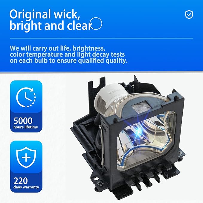 DT00591 Quality Replacement Projector lamp for HITACHI CP-X1200 CP-X1200W CP-X1200WA