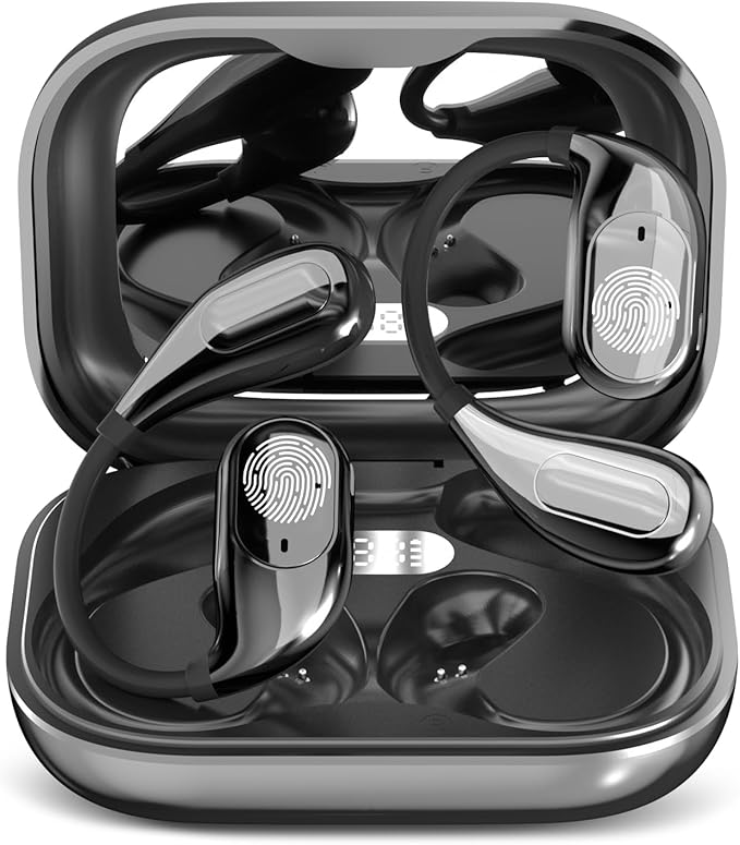 Language Translator Earbuds, Two-Way Instant Language Translator Real Time with APP for 130 Languages,Fast Reaction Translation Device (Black)