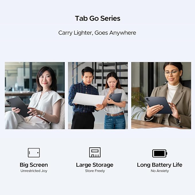 DOOGEE Tab G6 MAX Android 16 Tablet, 13.4 inch Tablet 90Hz 7.7 mm Ultra-Thin Gaming Tablets with Gemini AI, 32GB+256GB/2TB TF, 11000mAh+18W, UNISOC T7280 Octa-Core, 13MP+8MP, Dual Speakers/Face ID
