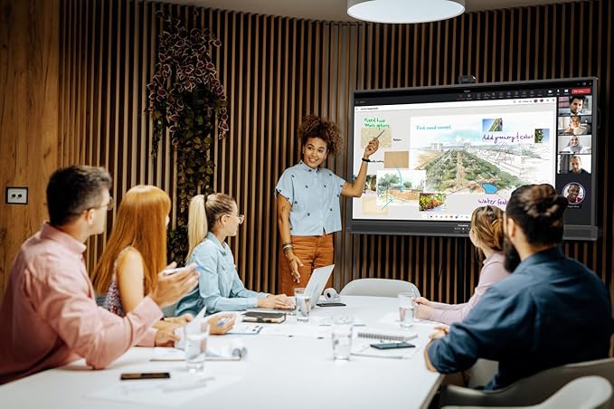 Promethean ActivPanel 10 Premium 86" High Specification Digital Whiteboard for Office or Classroom, 4K UHD, OS Flexible Device, Panel Included, 3 Year Onsite Support