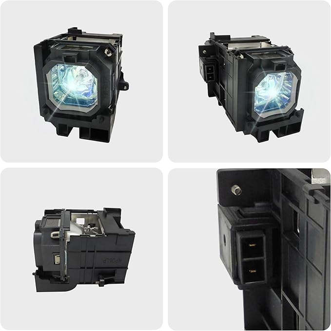 NP06LP Replacement Projector Lamp Bulb Compatible with NEC NP1150 NP1200 NP1250 NP2150 NP2200 NP2250 NP3150 NP3151 NP3151W NP3250 NP3250W NP3200, with Housing