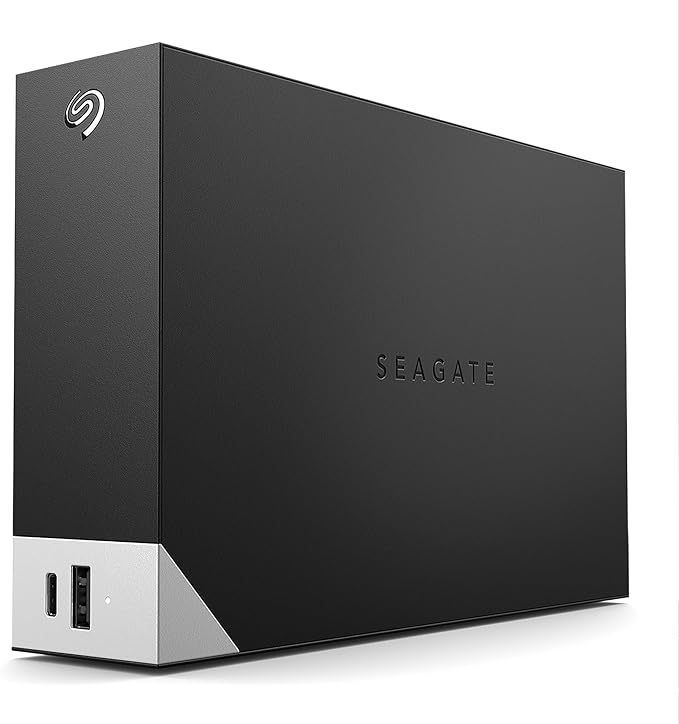 Seagate One Touch Hub 10TB External Hard Drive HDD â USB-C and USB 3.0 port, for Computer Desktop Workstation PC Laptop Mac (STLC10000400)