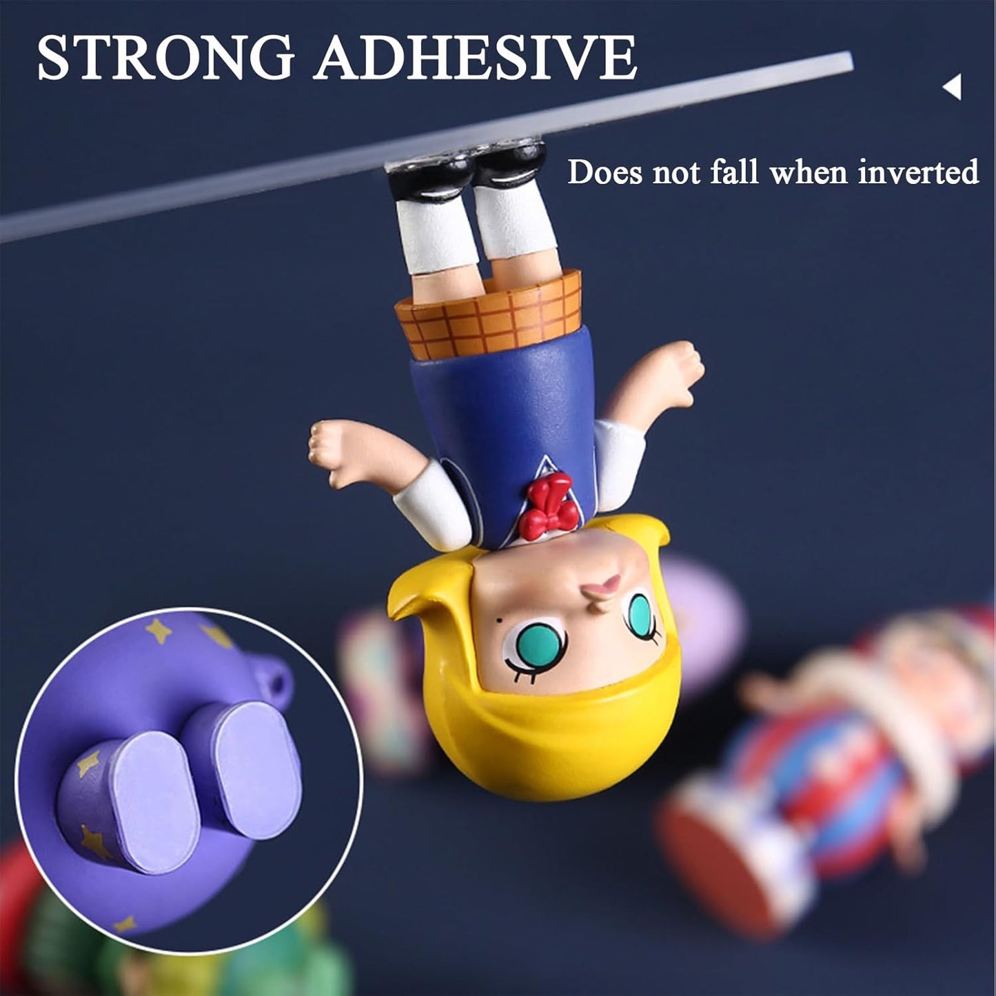 Adhesive Stick dots Two-Sided Sided Mounting Putty Stick Tack for Wall Hanging Crafts Balloons Festival Party Decorations,Clean Removable(0.31"*0.51"-800)