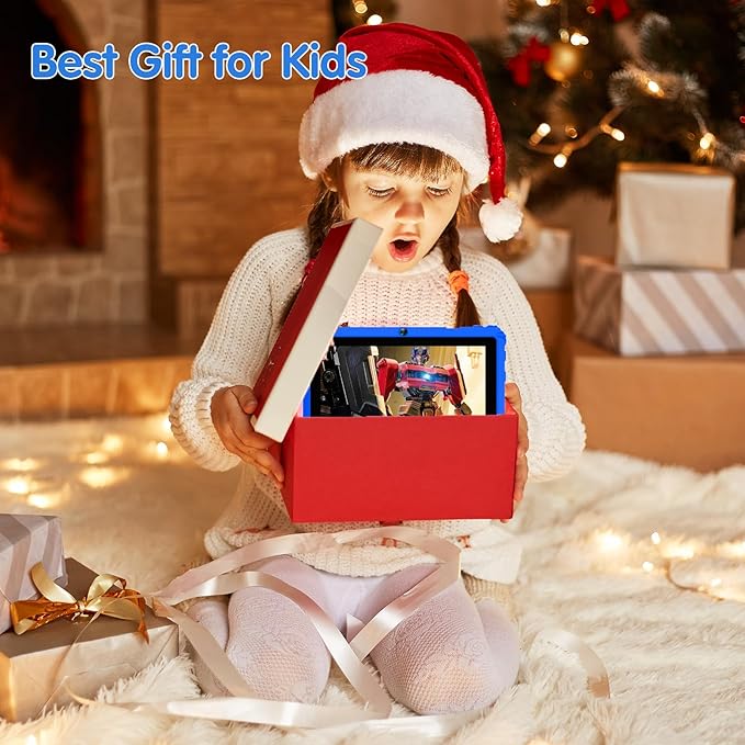 7 inch Kids Tablet for Kids 3-7 Andoird Toddler Tablet for Toddlers with Case 32G Kids Tablets with Parental Controls Tabletas Wifi Dual Camera GMS Certified Learning Tablets for Children (Blue1)