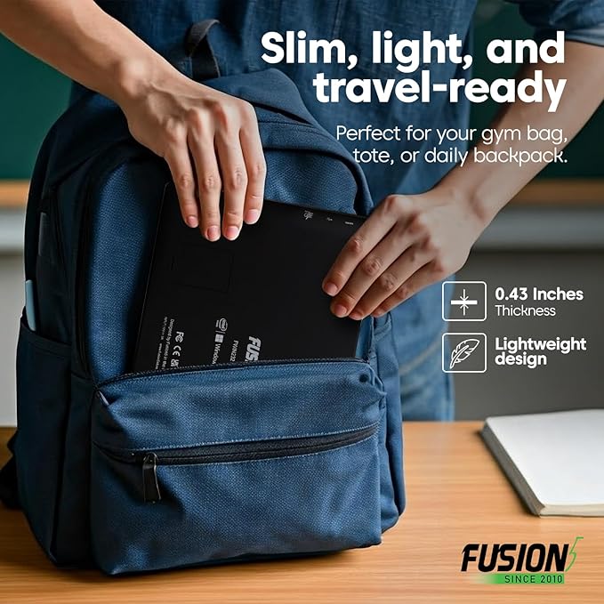 Fusion5 Built in USA 10.1” Windows 11 Professional Tablet PC FWIN232 PRO N5, 12GB RAM, 512GB SSD, Intel 13th Gen, Full HD Windows Tablet, USB C, HDMI - 2 Year Full Warranty with Accidental Damage
