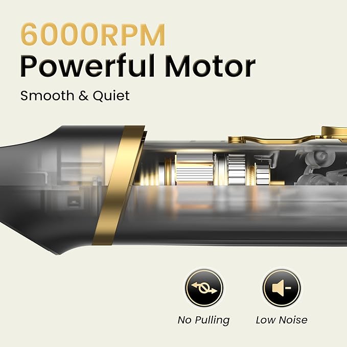 Groin & Body Hair Trimmer for Men - Electric Shaver for Pubic Hair, Chest, Legs - Ball Pubic Groomer, LED Light, Replaceable Ceramic Blade Heads, USB-C Recharge Dock, Waterproof Hygiene Razor